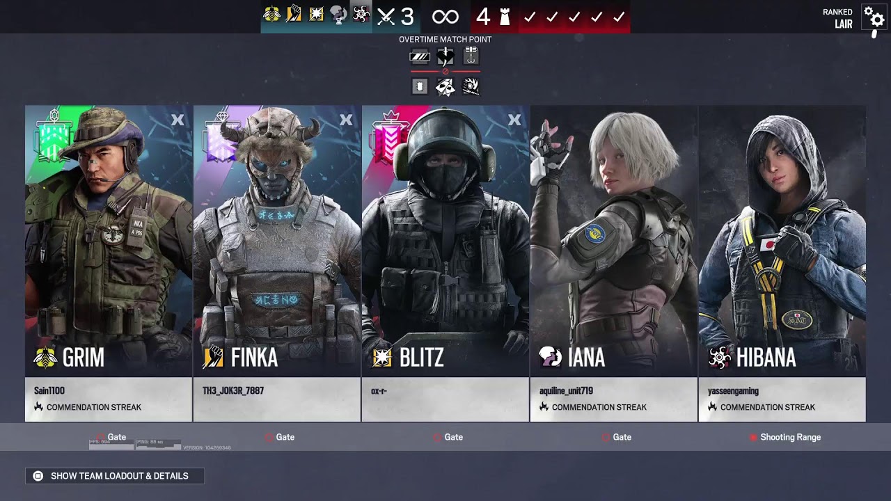 Here we go lets get platinum rainbow six Siege