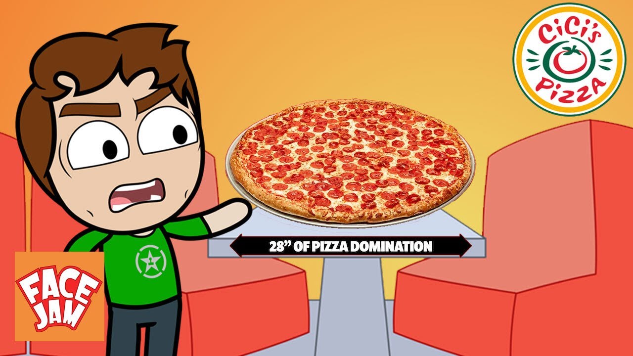 Cici's Pizza Piezilla Pizza | Face Jam