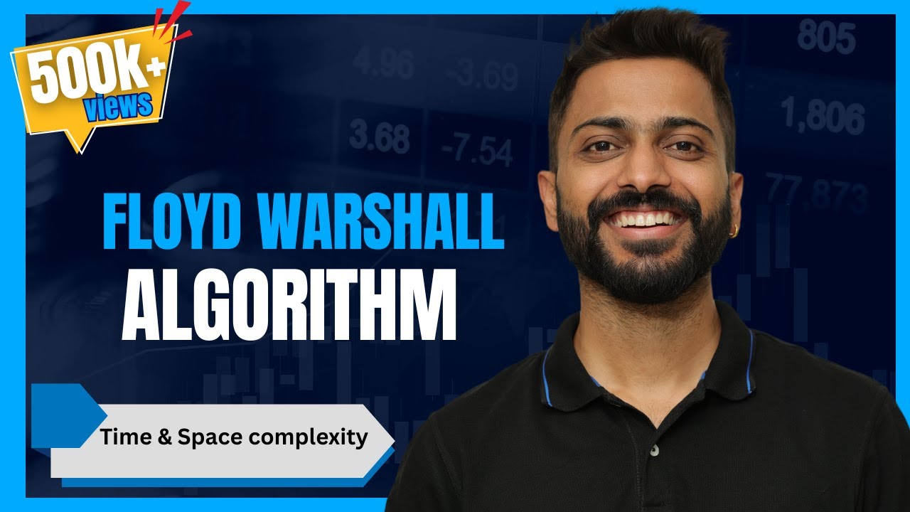 L-5.9: Floyd Warshall Time & Space complexity | All Pair Shortest Path