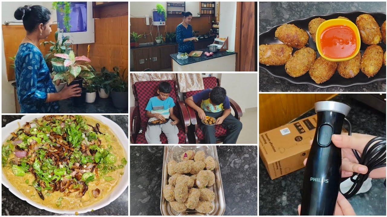 ముస్లిమ్స్ చేస్తే ఎలా ఉంటుందో అలాంటి haleem ఇక ఇంట్లోనే |yummy banana bullets |hand blender review