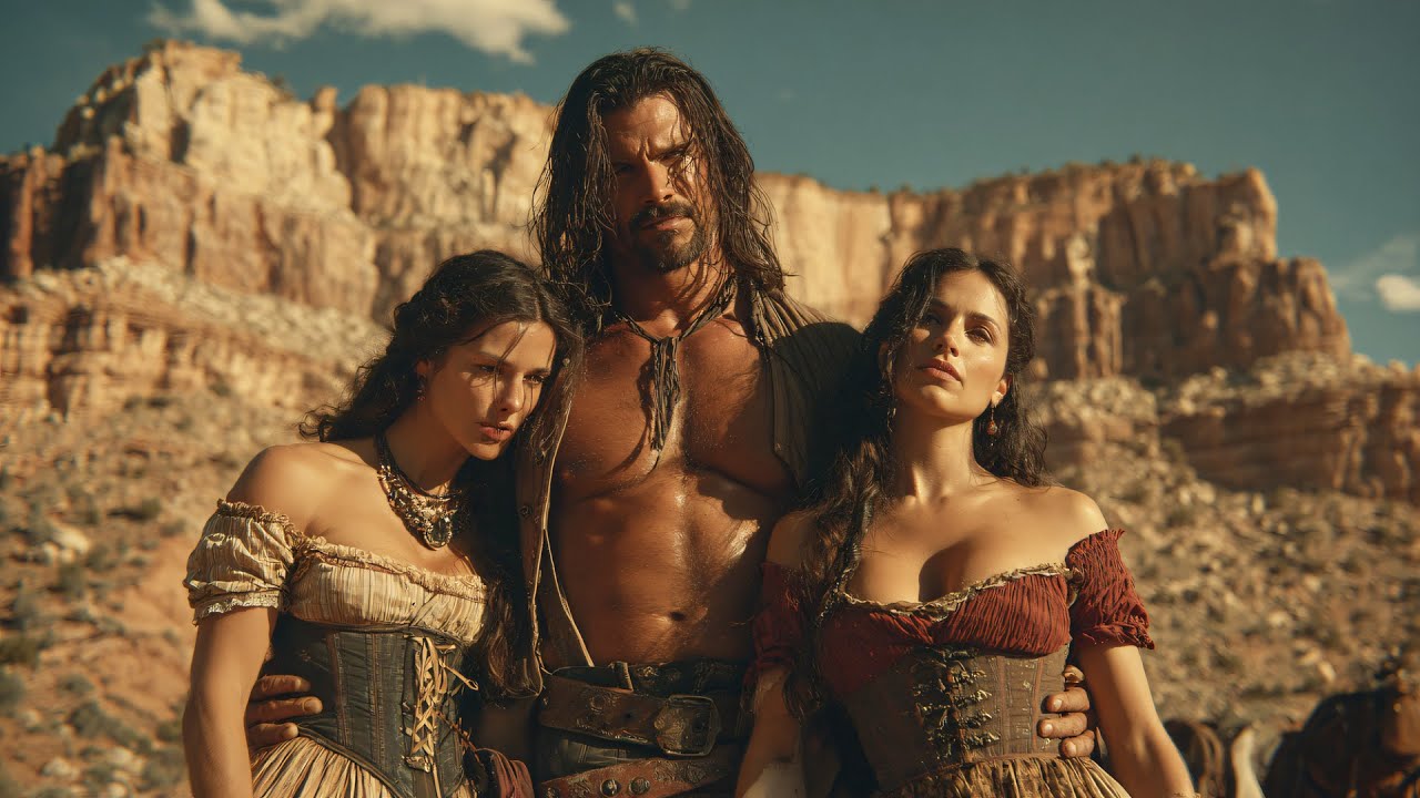 Two Apache Sisters Sent to the Wrong Ranch—The Giant Cowboy Whispered, “God Sent My Brides At Last”