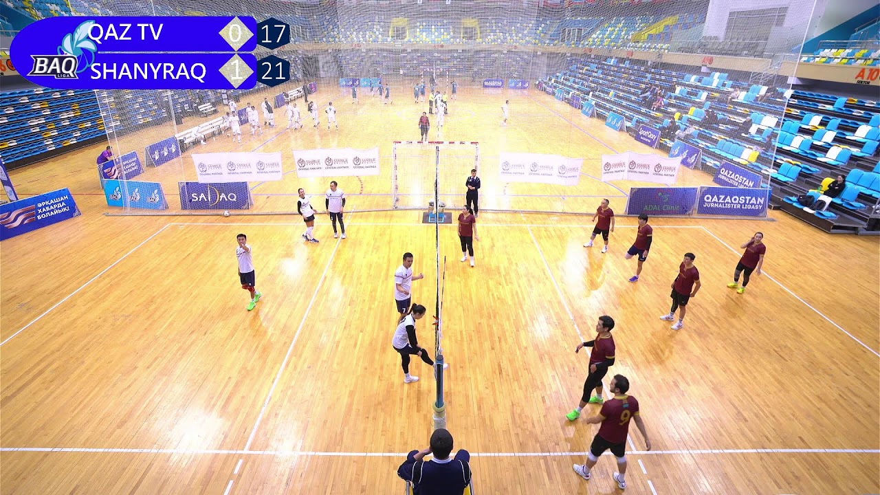 BAQ LIGA. VOLLEYBALL   QAZAQSTAN TV VS SHANYRAQ
