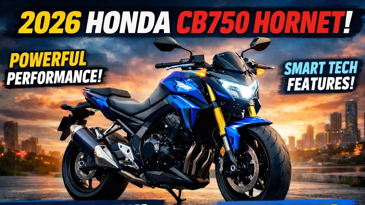 2026 Honda CB750 Hornet Review | Powerful Naked Streetfighter with Smart Tech