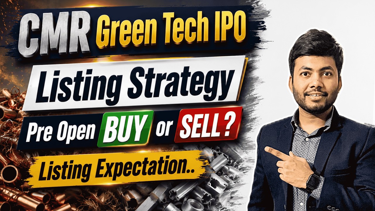CMR Green Technologies IPO Listing Strategy | Pre Open Buy or Sell? | Listing Expectation