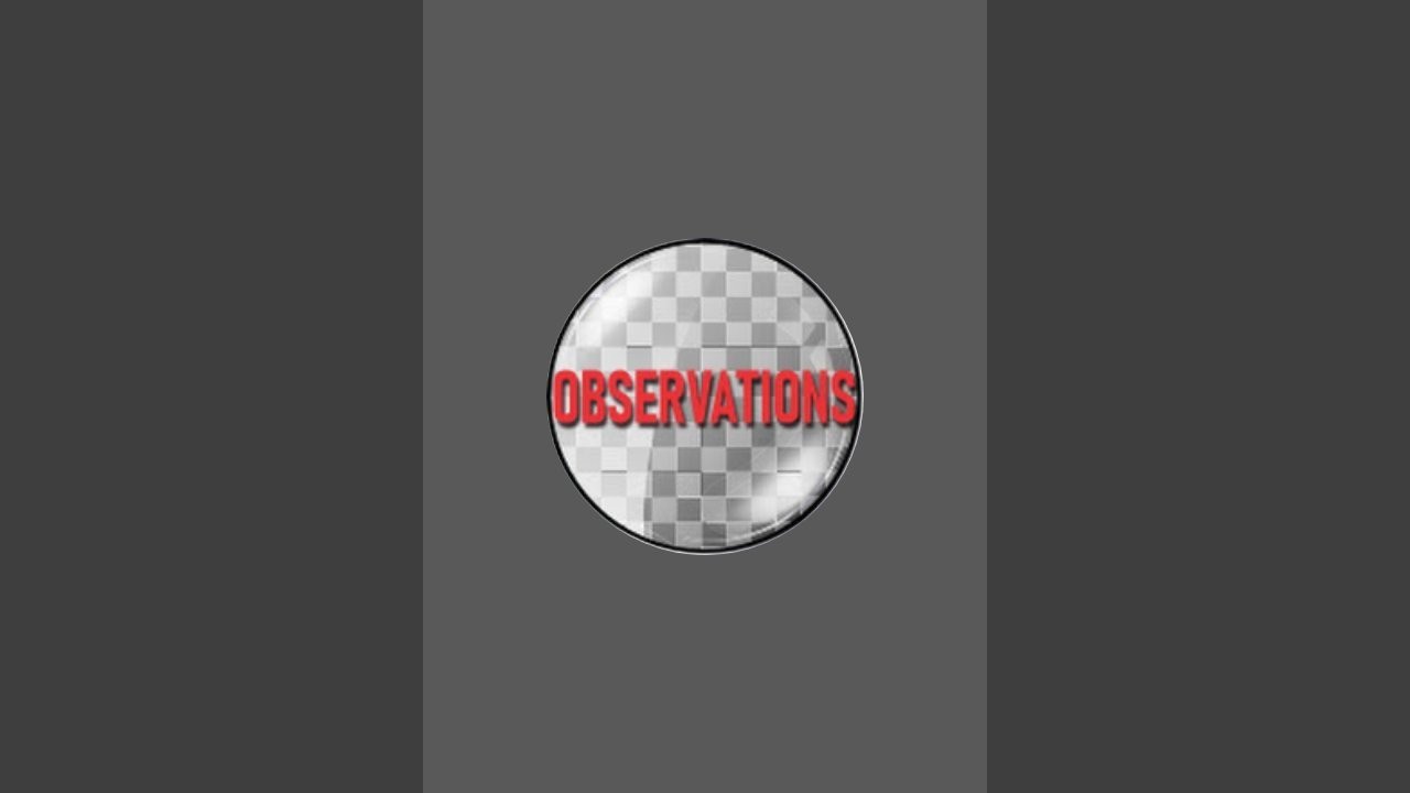 Observations is live from Oxford Cicus
