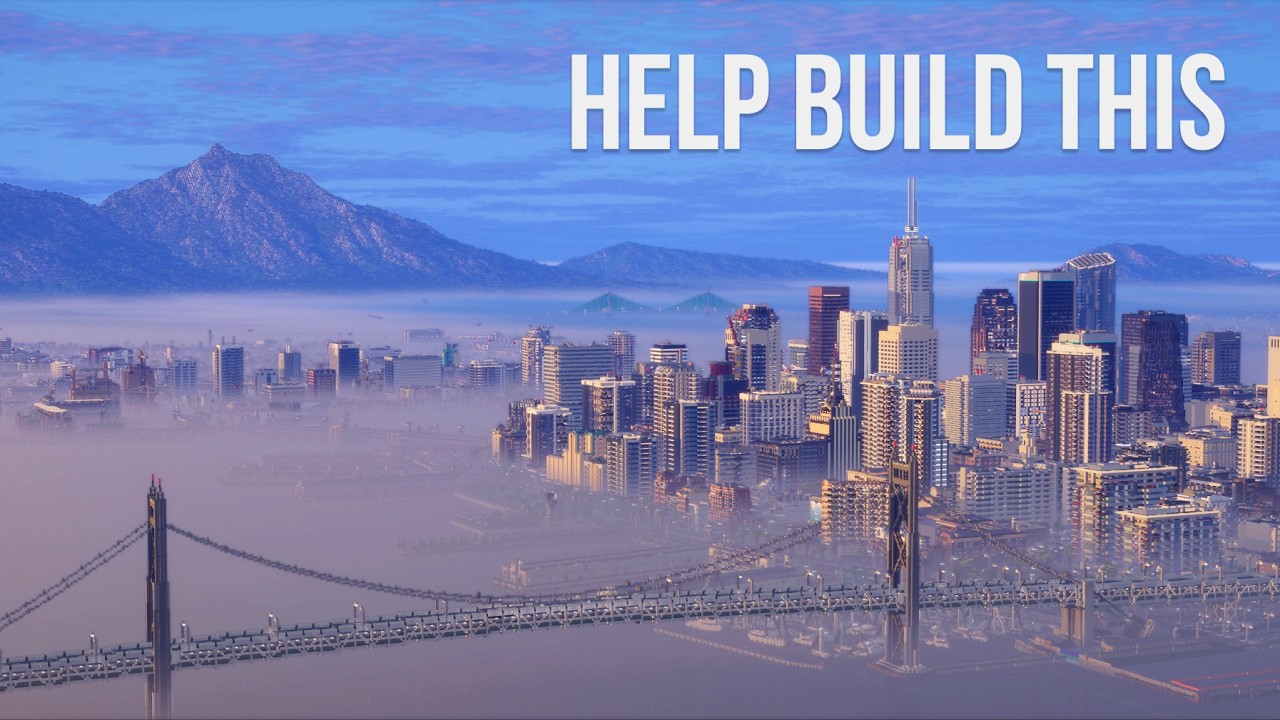 Помогите нам построить самый большой город в Minecraft &mdash; Гринфилд.