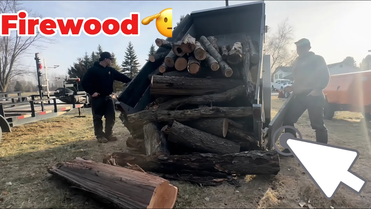 No Snow😡 = Firewood Time🤟