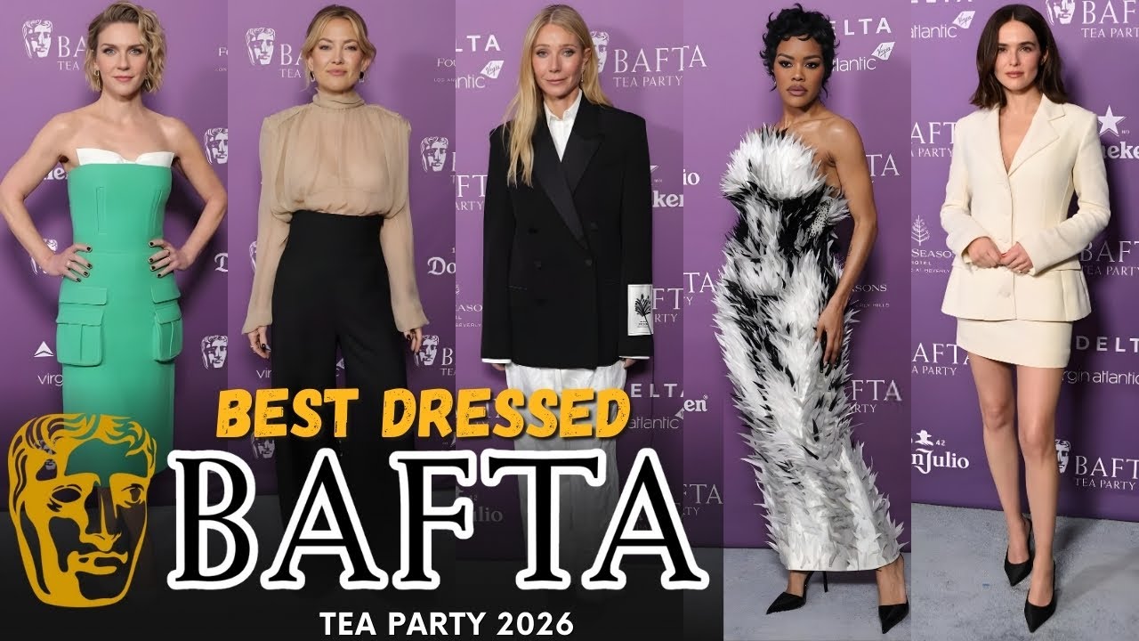 ТОП-10 ЛУЧШИХ ОДЕТЫХ НА ЧАЕПИТИИ BAFTA В 2026 ГОДУ!