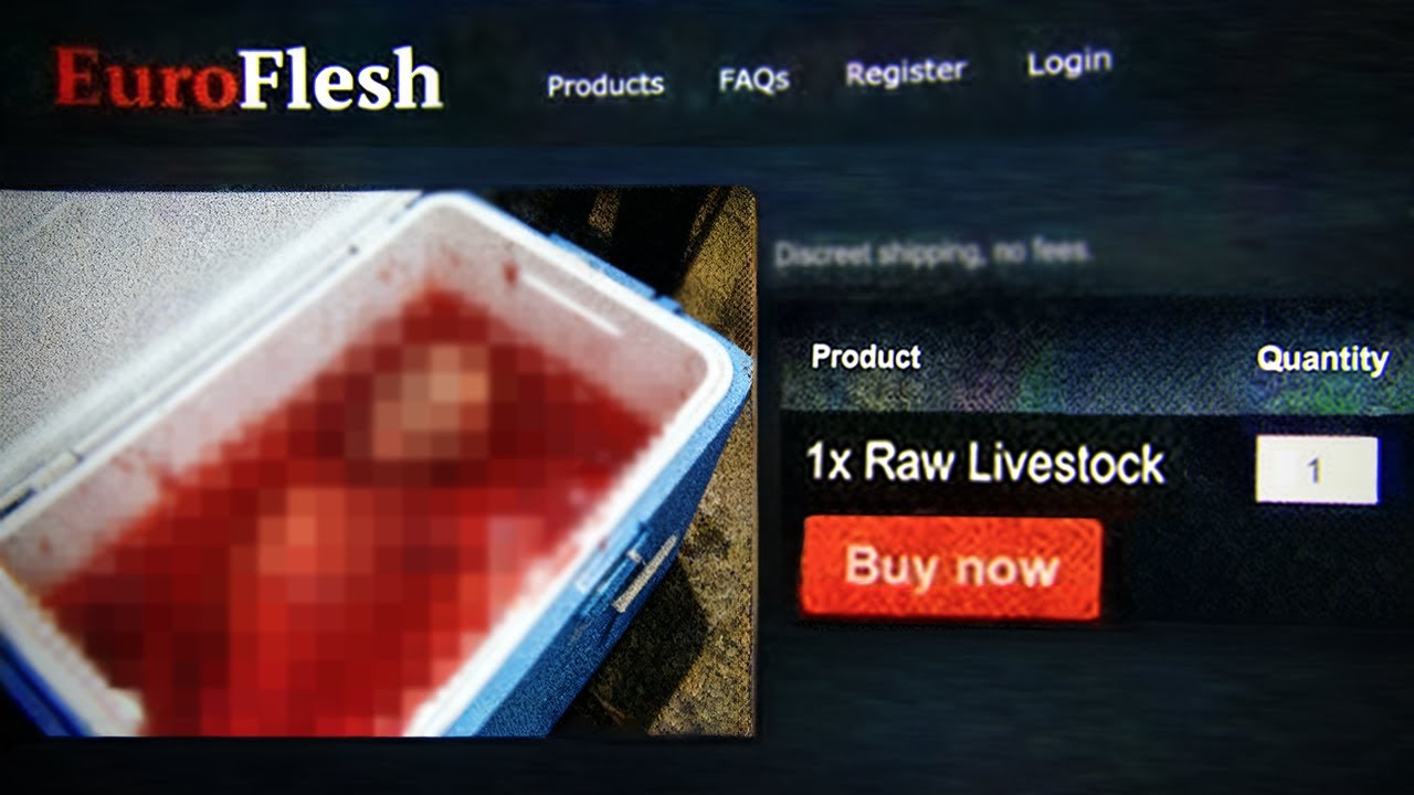 The Horrors from a Dark Web Database