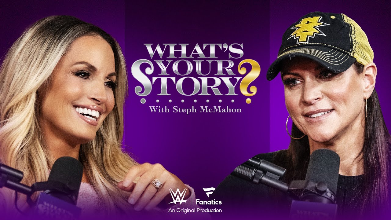 Trish Stratus talks wrestling Steph & Roman Reigns' crush | What's Your Story? With Steph McMahon
