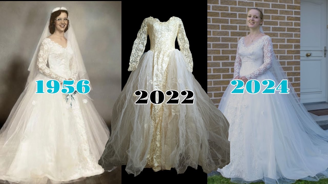 1950s Vintage Wedding Dress Gets a Second Chance