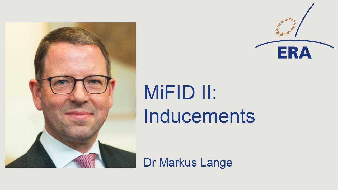MiFID II: Inducements