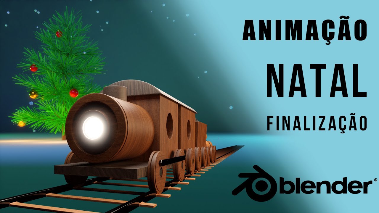Animação de Natal no Blender (Finalização)