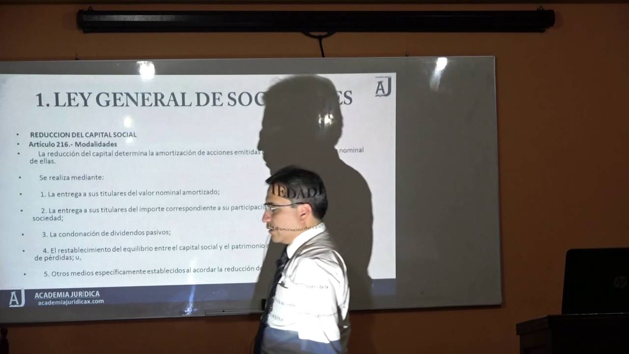 Sociedades: Modificación del Estatuto Social .1