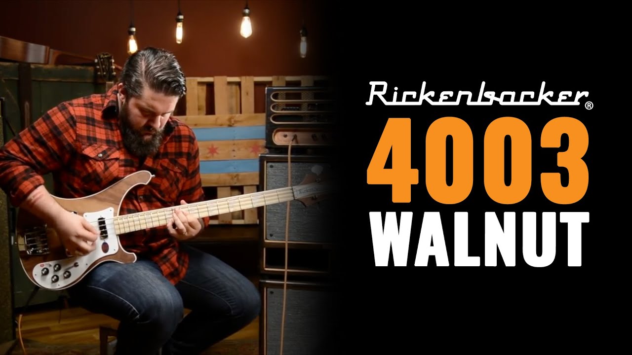 КУЛЬТОВАЯ бас-гитара! Rickenbacker 4003 Walnut Bass
