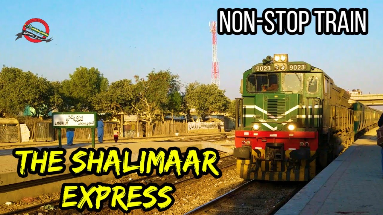 Famous Trains With AMERICAN Locomotives at Landhi Junction Railway Station || Pakistan Railways