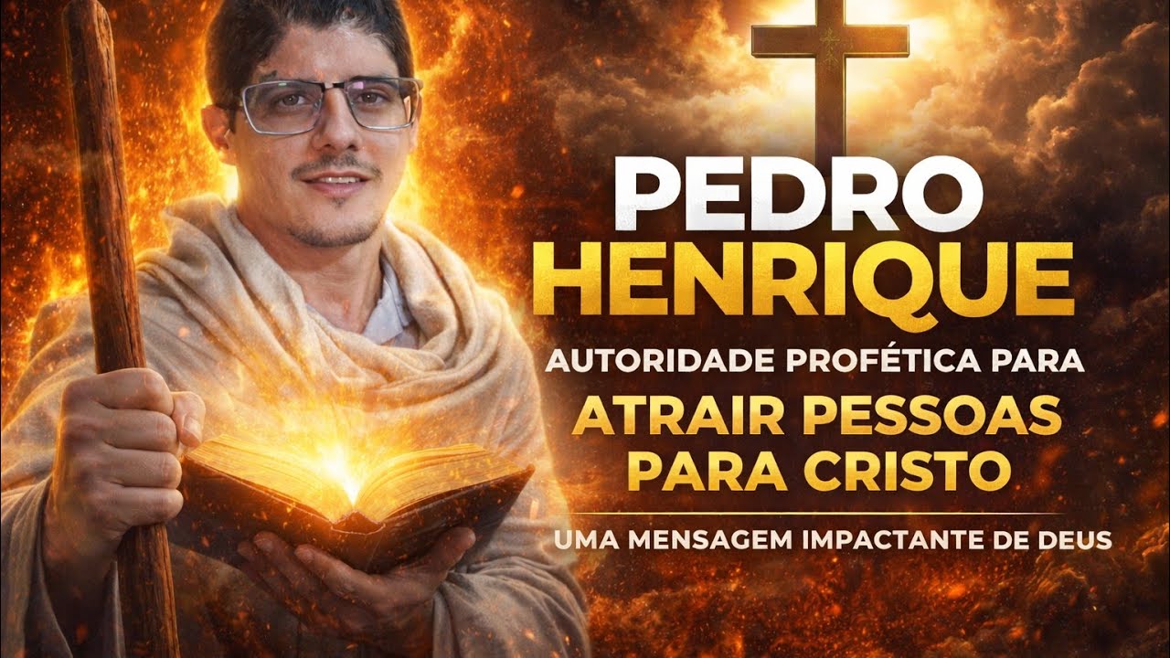 DEUS MANDA TE DIZER NESTA TARDE: A SUA LUTA NÃO É O SEU FIM! | Palavra Profética - Pedro Henrique 