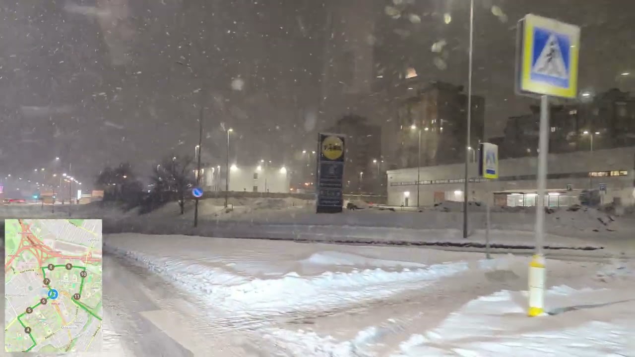KAUNAS || Bus Route 3 || Kauno ligoninė (Šilainiai) - Onkologijos ligoninė