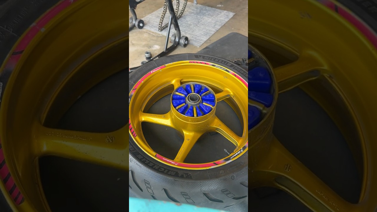 Cush drive dampeners and sprock changed, now for some testing!! #motorbike #relatable #youtube #fast