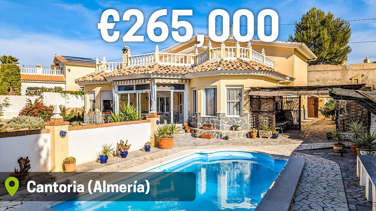SOLD! - HOUSE TOUR SPAIN | Villa in Cantoria @ €265,000 - ref. 02261
