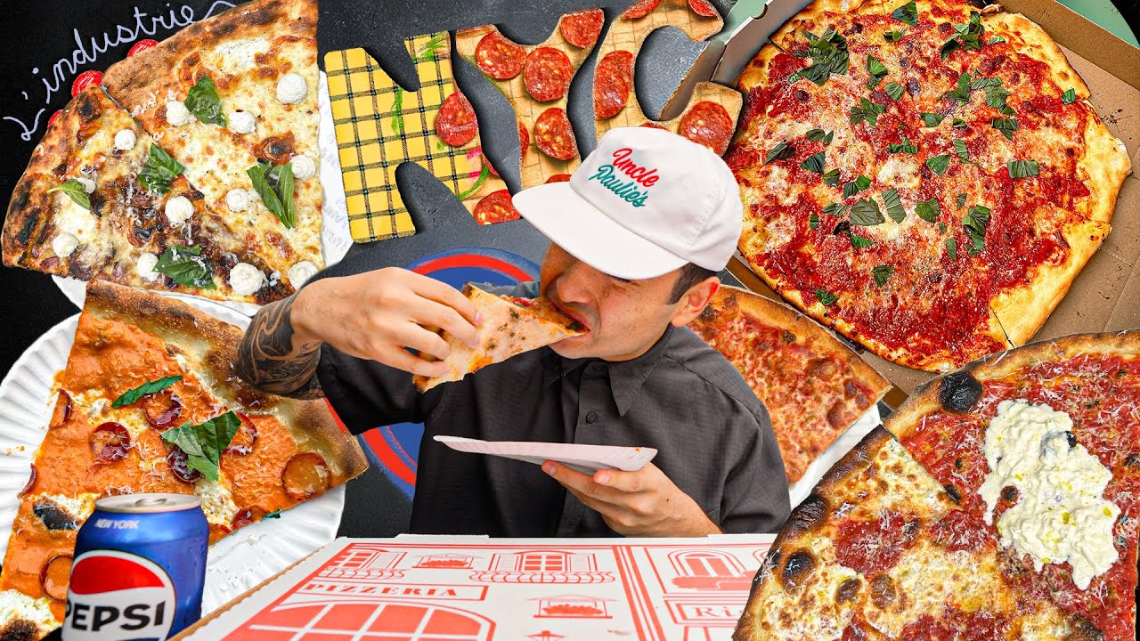 FULL DAY PIZZA TOUR OF NEW YORK CITY// DI FARA, SCARRS, L’INDUSTRIE, CELLO’S, JONNYS PIZZA