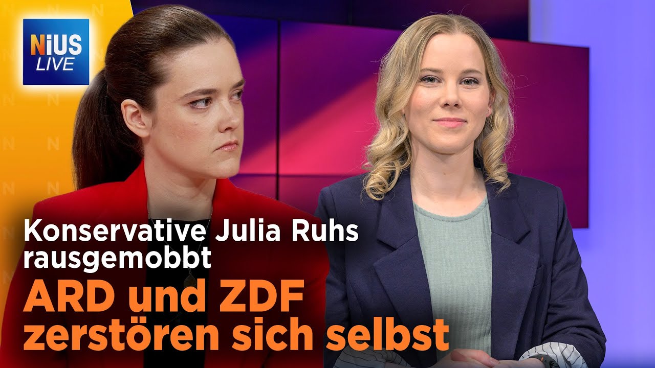 &bdquo;Klar&ldquo;-Moderatorin Julia Ruhs: Der Streit mit dem NDR eskaliert | NIUS Live vom 18. September 2025