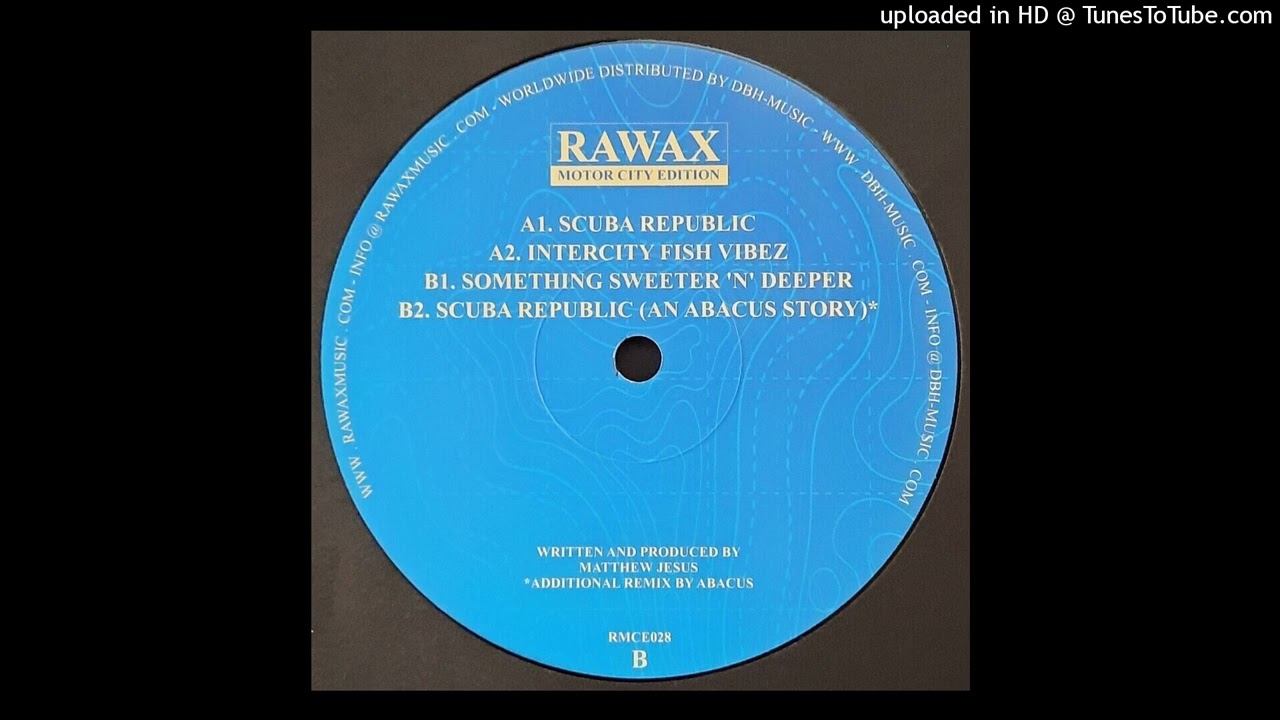 Black Eyes - Something Sweeter 'N' Deeper - Rawax Motor City Edition – RMCE028