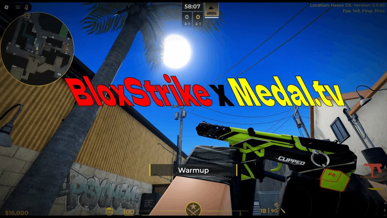 BloxStrike x Medal.tv 🔥🎬 | Tutorial on new event skins 🤩
