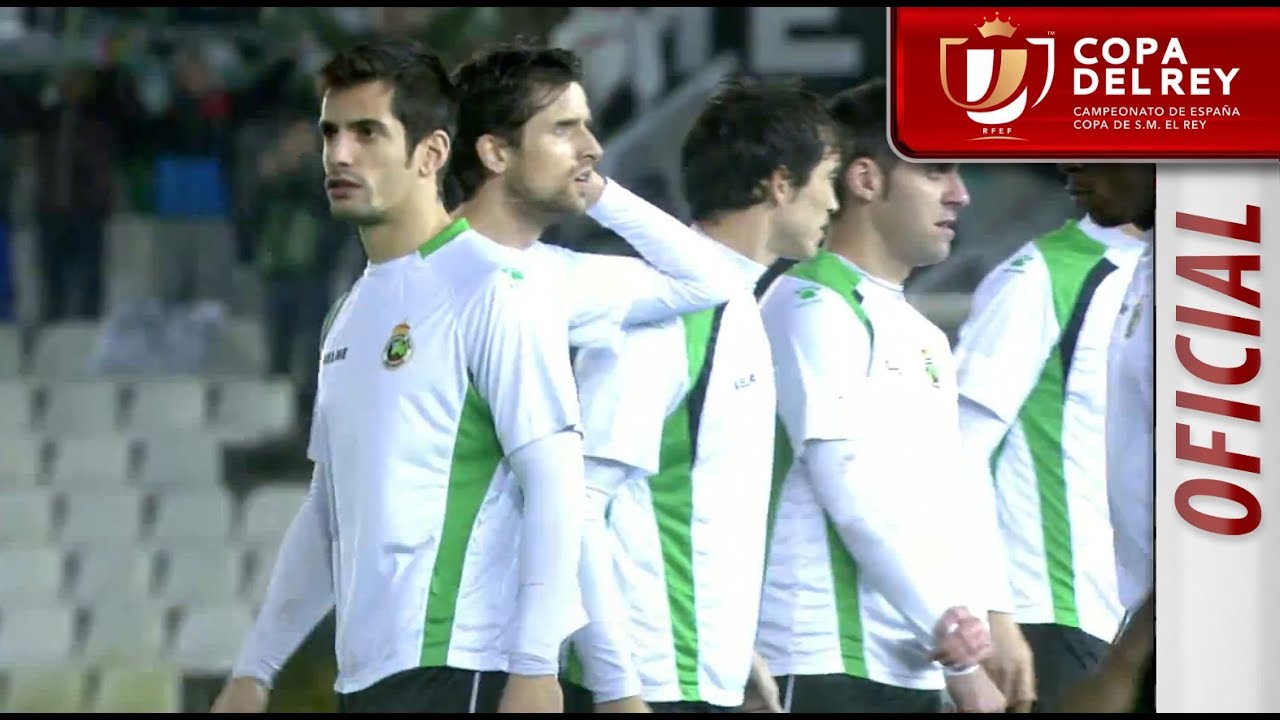 Resumen de Racing de Santander - Real Sociedad suspendido - HD Copa del Rey