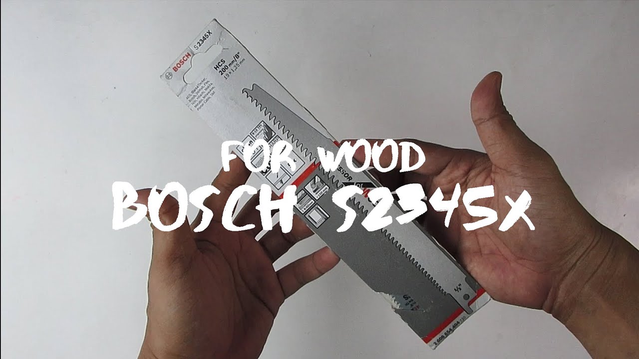 Mata Gergaji Reciprocating Bosch S2345X - Progressor For Wood