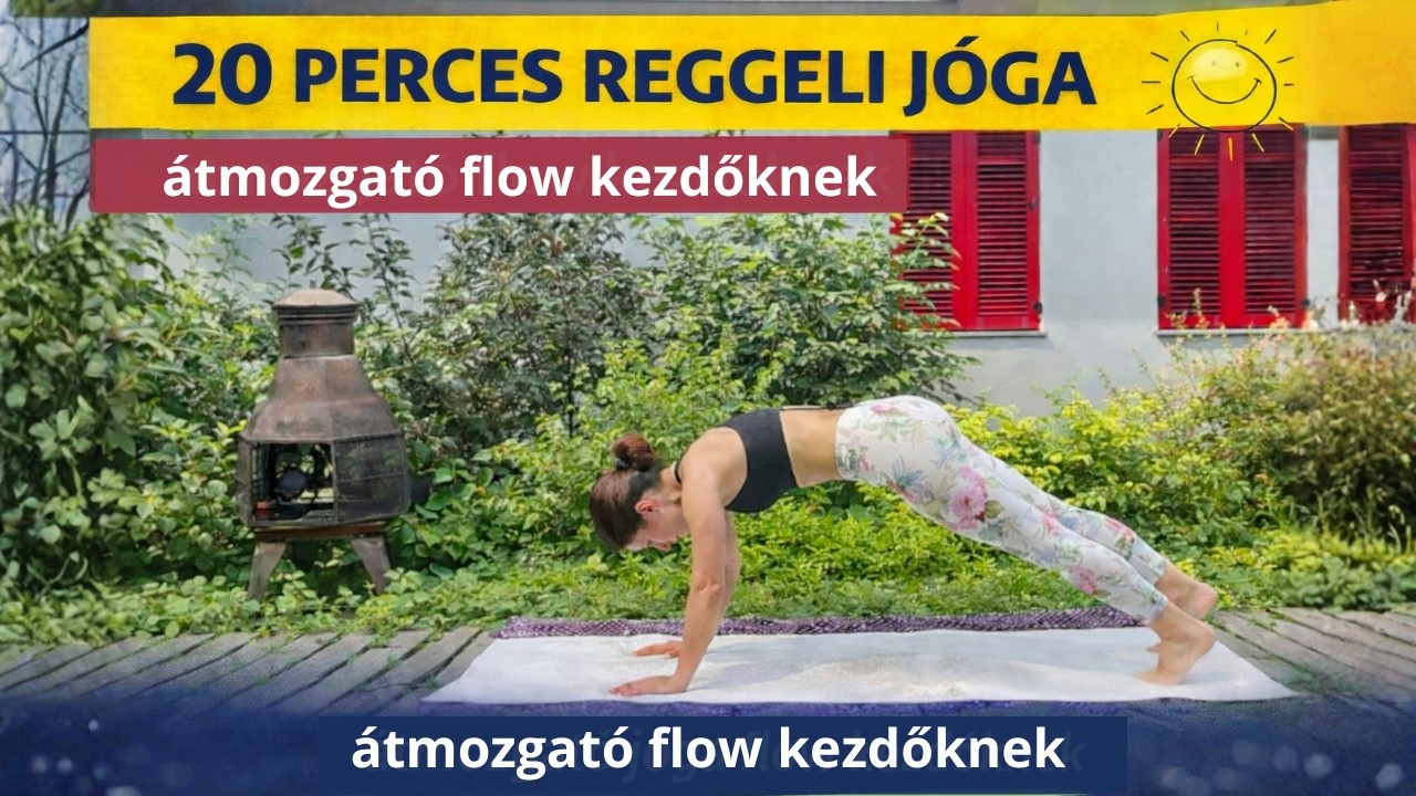 20 perces reggeli jóga – átmozgató flow kezdőknek | Jóga Ritával