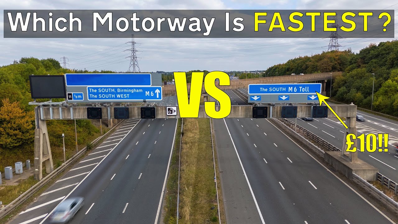 M6 VS M6 Toll - Which Motorway Is The FASTEST Way To Avoid Birmingham