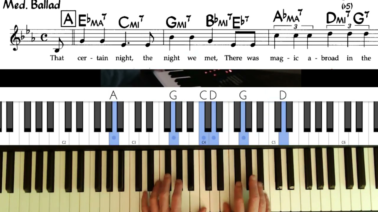 A Nightingale Sang | Open Voicings with CHORDIE