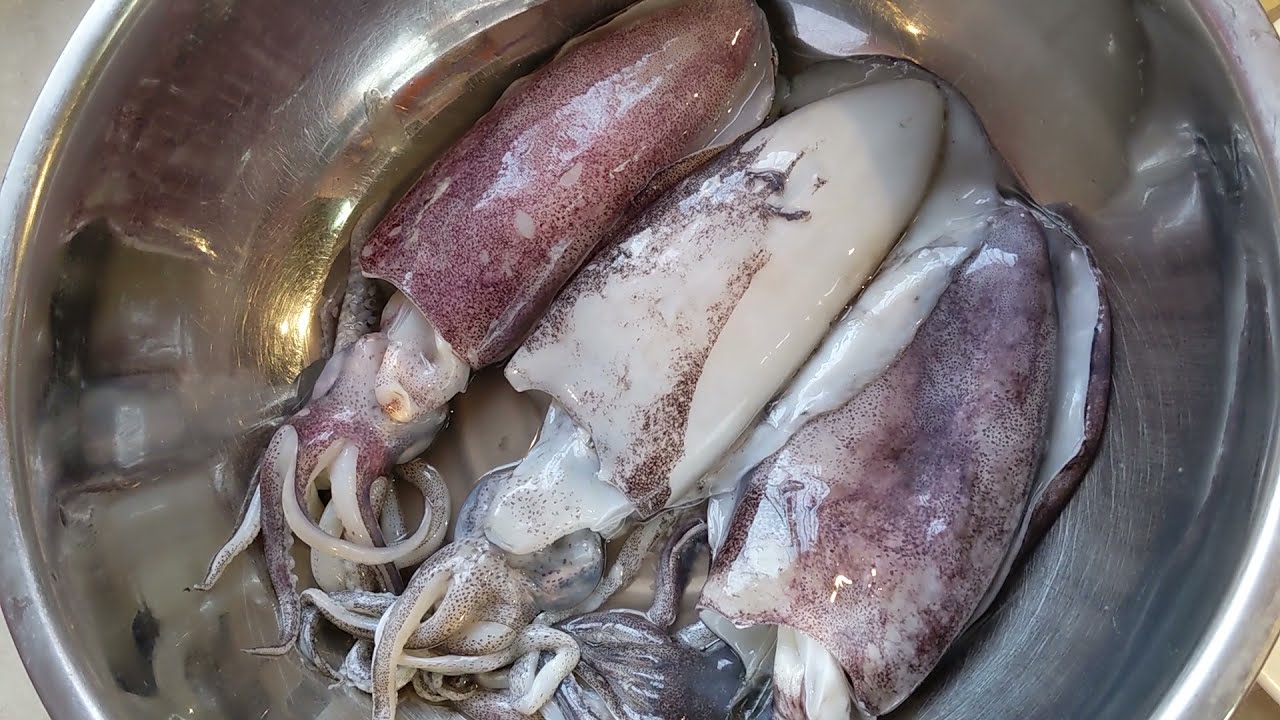 How to Clean Big Squid | Simple & Easy | Pinoy Style | Myraaz World