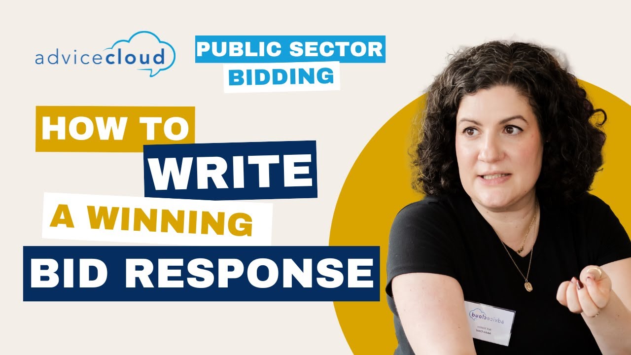 How to Write a Winning Bid Response | Public Sector Bid Webinar Replay