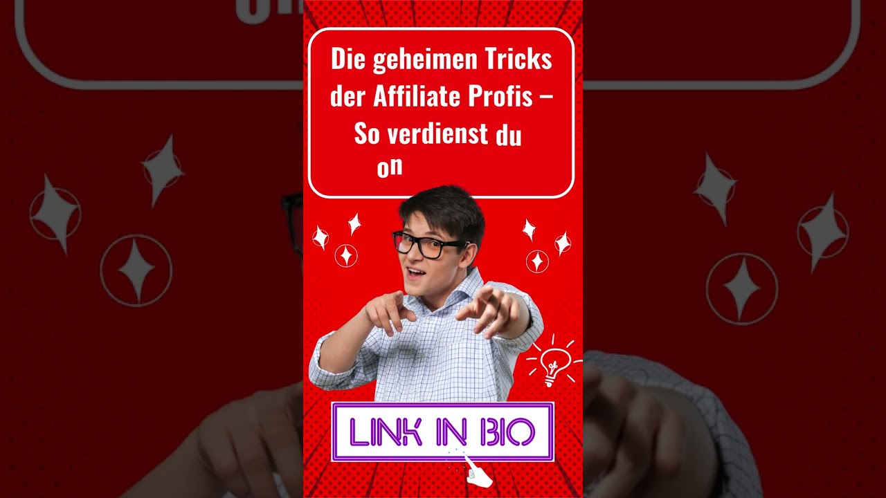 ✅ Die geheimen Tricks der Affiliate-Profis &ndash; So verdienst du online Geld!