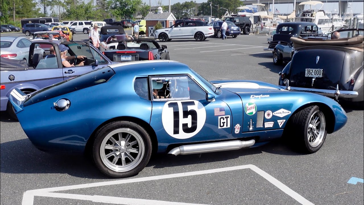 Shelby Daytona Tribute!  Jaguar E Type! Vintage Cars & More In Kent Island MD