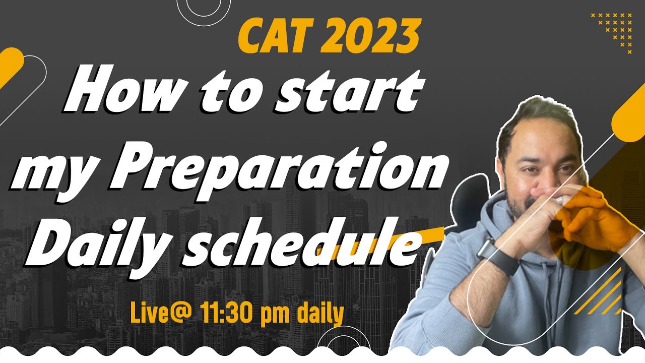 CAT 2023 | How To Start Preparing For CAT ?