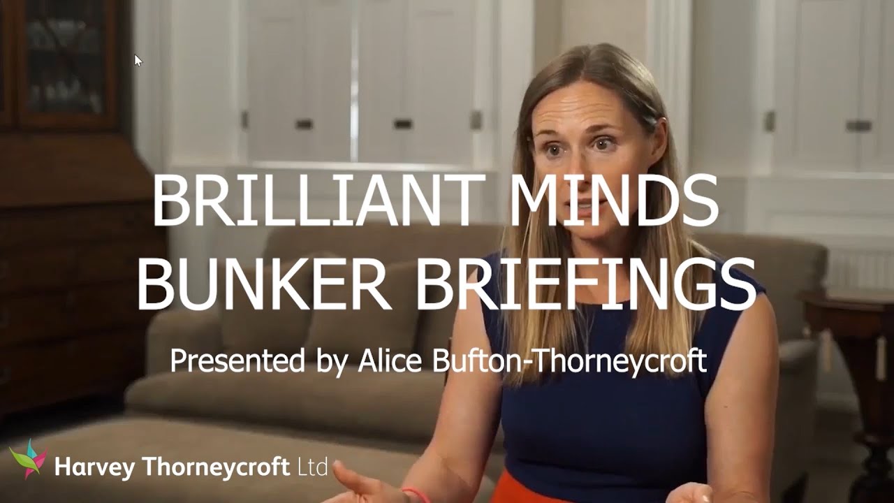 Brilliant Minds Bunker Briefing with Gavin Esler