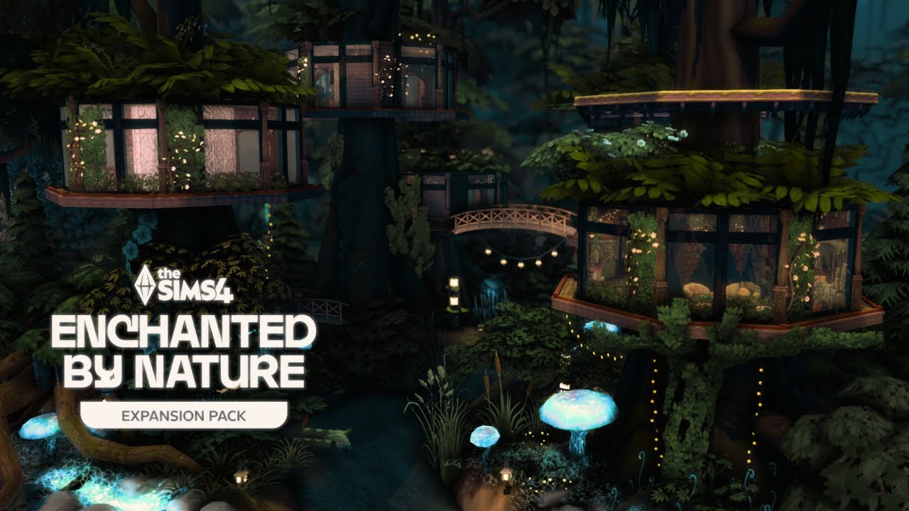 FAIRY FOREST VILLAGE | NO CC | The Sims 4 Speed Build