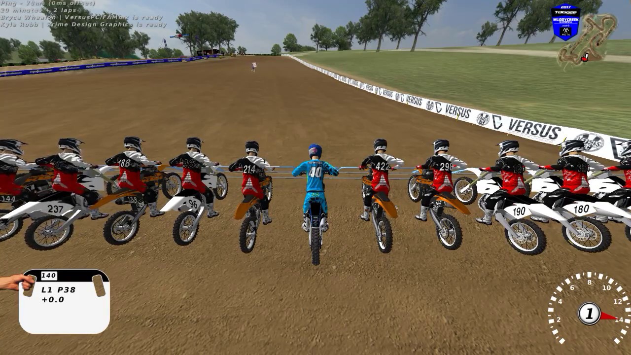 MX Simulator | rF Pro National | Muddy Creek 250's