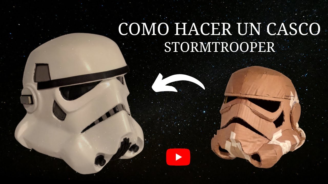 Como Hacer Casco Stormtrooper   (Parte 1)