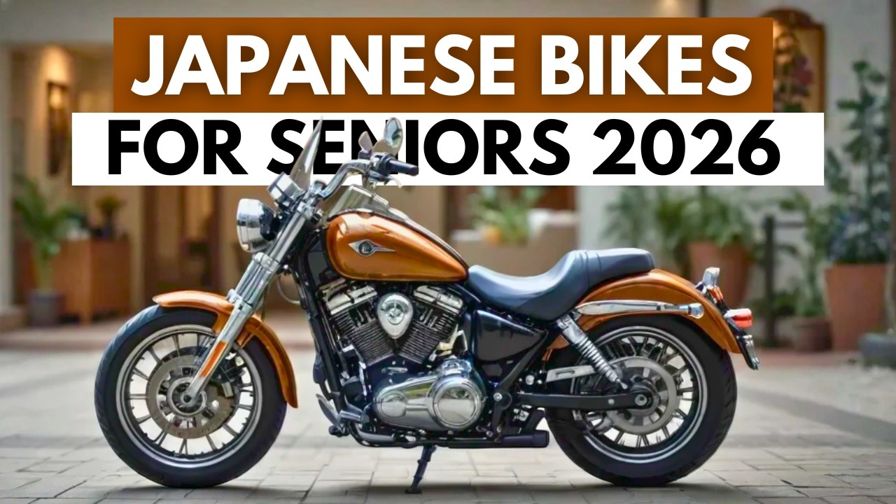 Top 12 Japanese Motorcycles For Seniors 2026