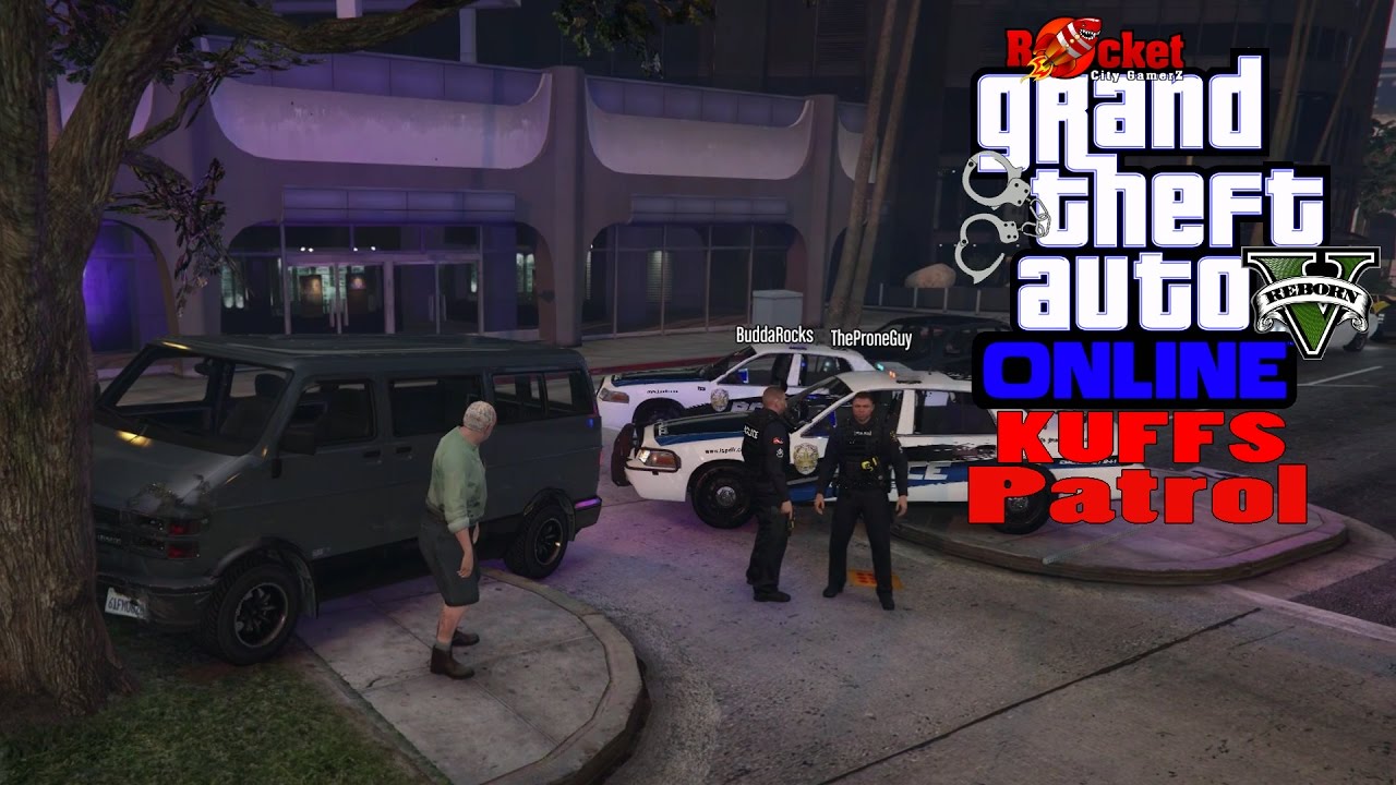 The Drunk and The Tree | KUFFS Patrol | GTA 5 LSPDFR Online 5 Reborn (My Run)