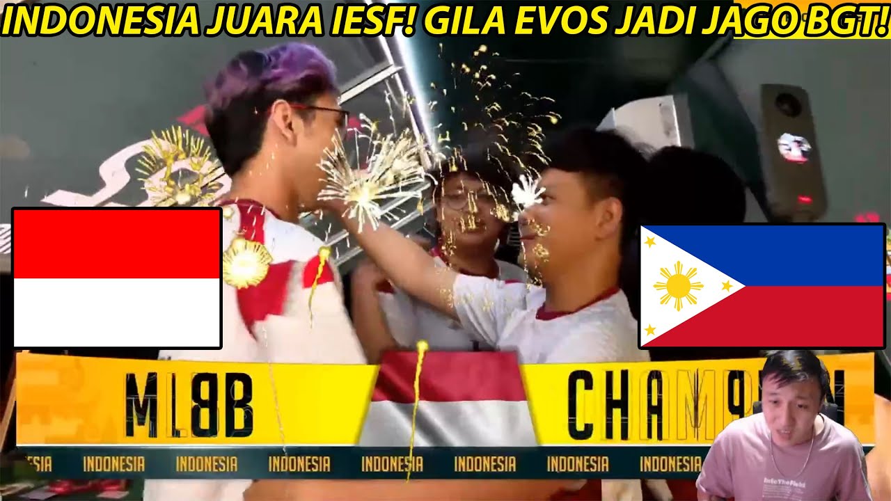 INDONESIA JUARA IESF!! GOKIL NGEBANTAI FILIPIN! SAYKOTS SIH MVP BANGET ! RAJA YUZHONG!
