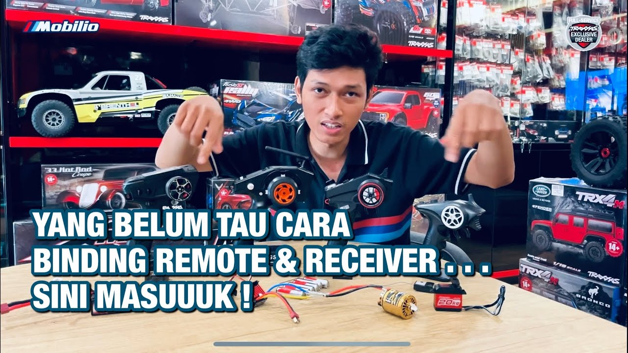 CARA BINDING REMOTE & RECEIVER TX-RX BARU