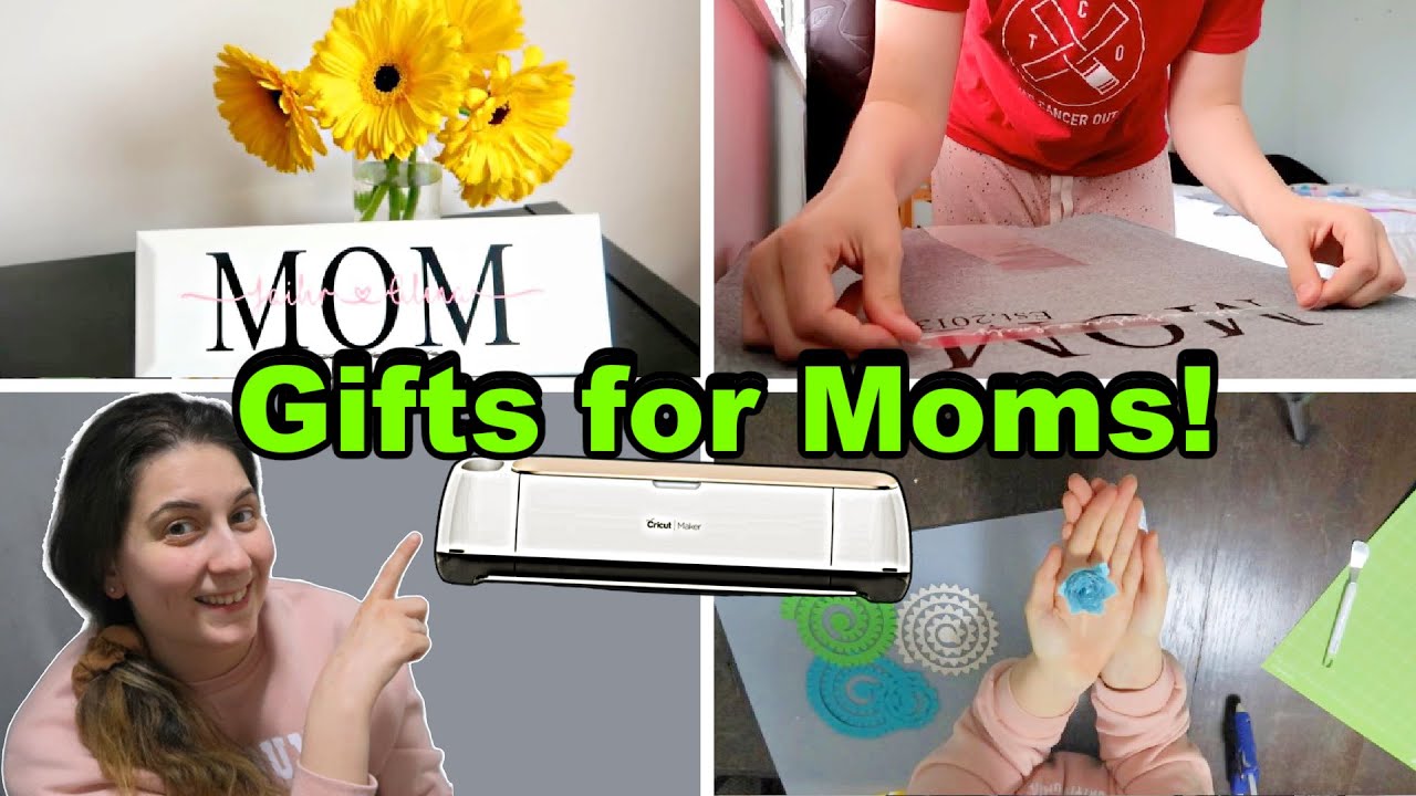 MOTHERS DAY GIFT IDEAS USING CRICUT  (DIY cricut projects for mothers day gifts or to make and sell)