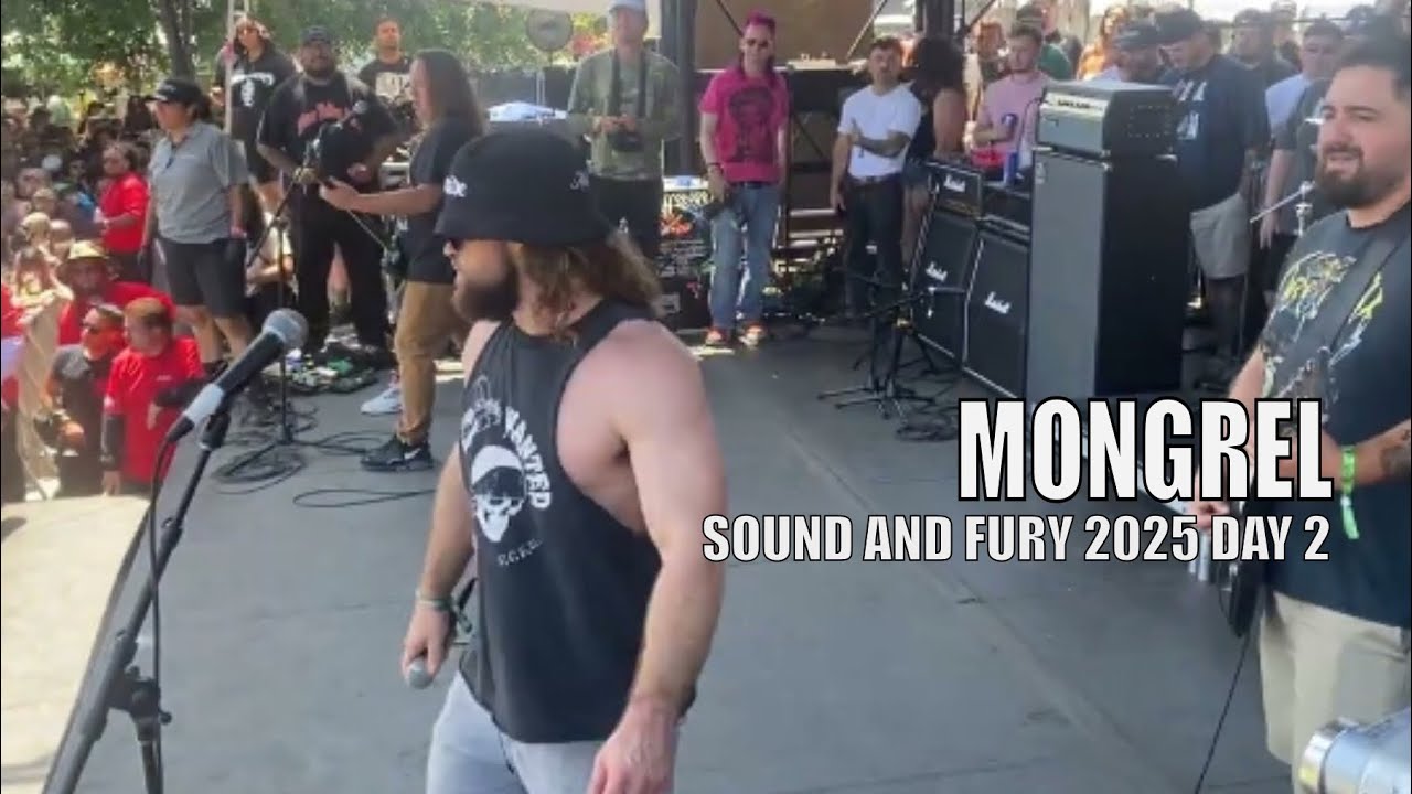 Mongrel Unleashes Raw Death Metal at Sound & Fury 2025 | Full Set Live in LA (Day 2)