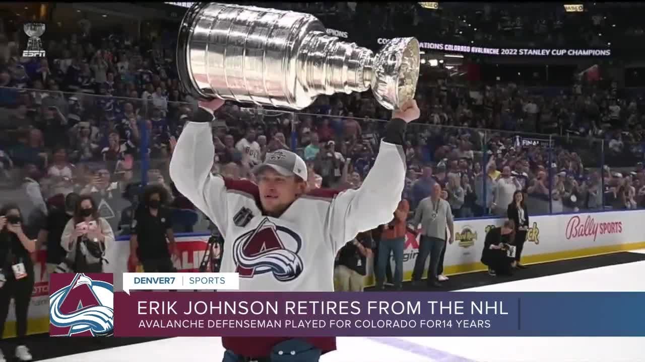 Erik Johnson retires after 17-season NHL career, highlighted by 2022 Stanley Cup win with Avalanche