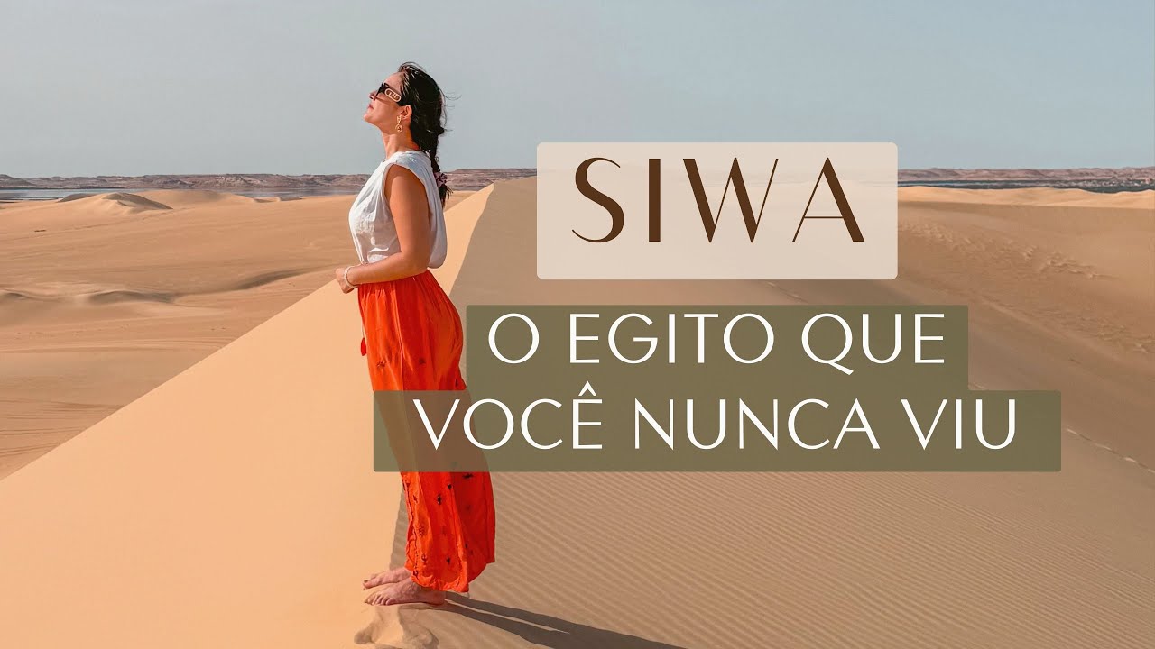 OÁSIS DE SIWA, EGITO: Você NUNCA viu nada igual! | Egito com Acordei, Quero Viajar